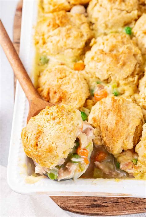 Chicken and Dumpling Casserole - All Things Mamma