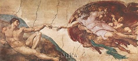 Creation of Man Fine Art Print by Michelangelo Buonarroti at ...