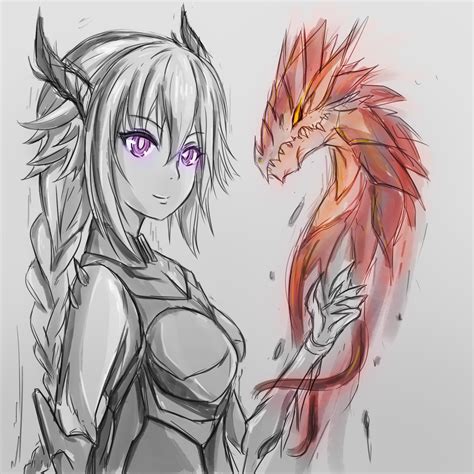 Demon Dragon Drawing at PaintingValley.com | Explore collection of ...