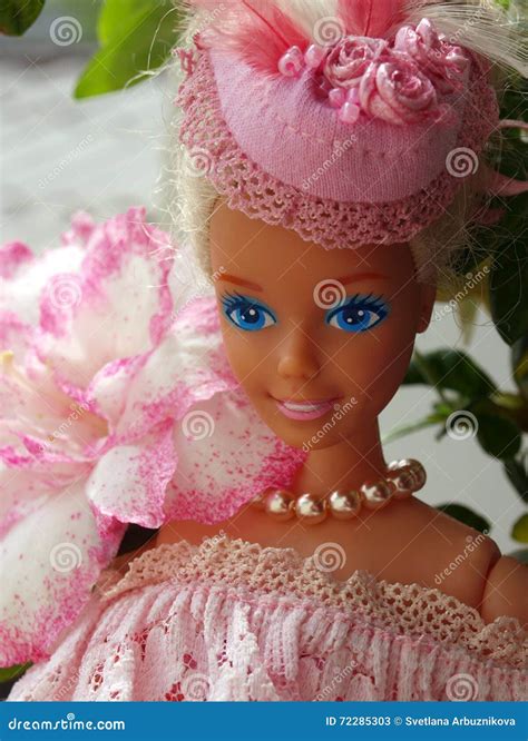 Barbie doll editorial stock Image of azaleas, pink 72285303