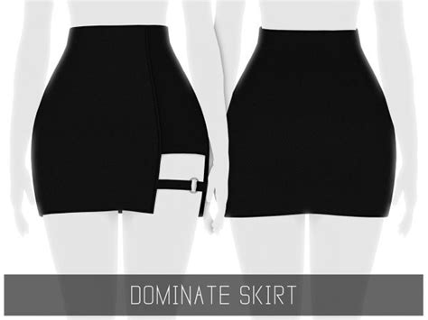 The Sims 4 DOMINATE SKIRT | Sims 4 clothing, Sims four