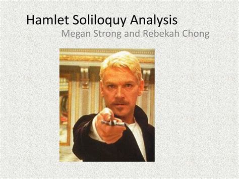 PPT - Hamlet Soliloquy Analysis PowerPoint Presentation, free download - ID:2320013