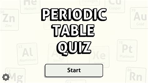 Periodic Table Quiz - Android Apps on Google Play