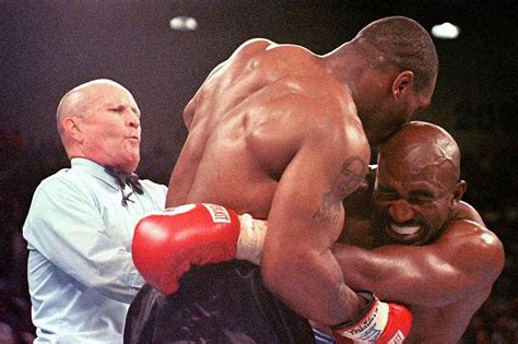 Video: Mike Tyson bites off Evander Holyfield’s ear 24 years ago today - MMAmania.com