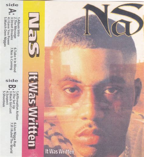 Nas – It Was Written (1996, Cassette) - Discogs