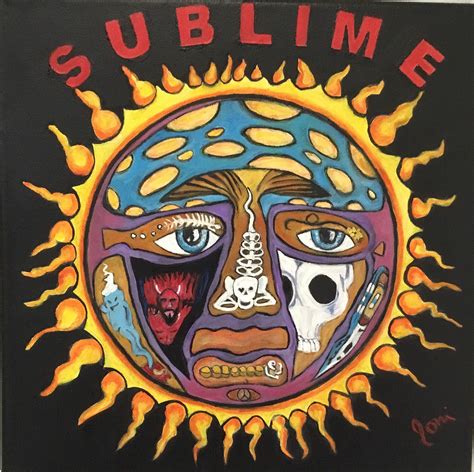 Original Sublime Album Cover Painted in Acrylics. | Etsy | Canvas painting, Album cover art ...