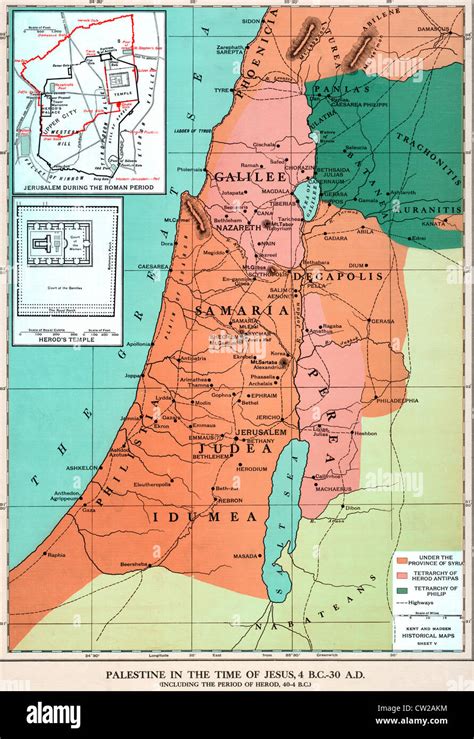 Ancient Israel Maps - Matias Hartman