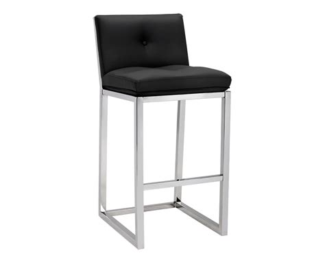 ALBA BARSTOOL | BLACK | A sleek and sturdy stool from our Ikon ...