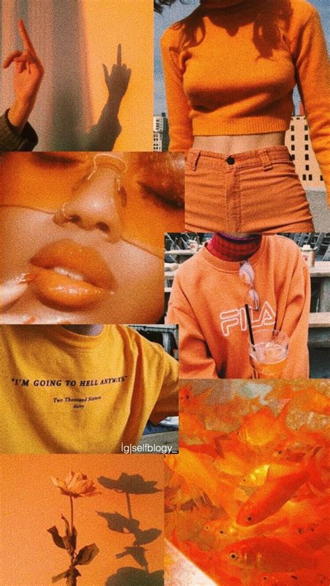 Orange Girly Wallpapers