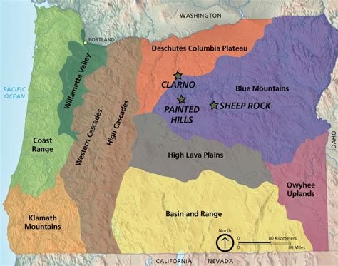 John Day Fossil Beds National Monument—stratigraphy - Landscapes Revealed