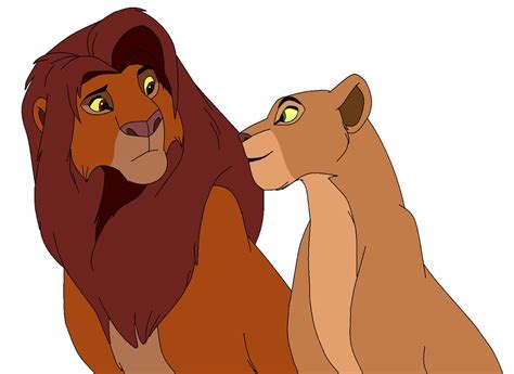 Lion King Adult Simba And Adult Nala Clip Art Library | Images and ...