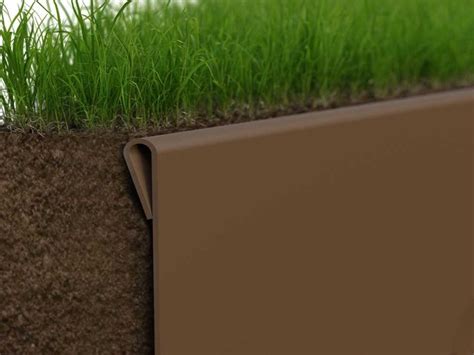 Steel Lawn Edging | Brown Lawn Edge | 1mtr x 100mm | 5 Pack | Lawn edging, Grass edging, Metal ...