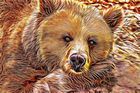 Download Bear, Bear Fractal, Bear Art. Royalty-Free Stock Illustration Image - Pixabay