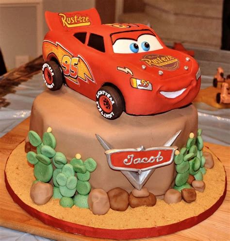 Lightning Mcqueen Cakes – Decoration Ideas | Little Birthday Cakes