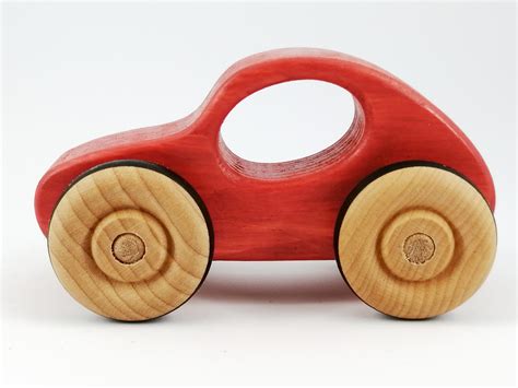 twin Beyond Lodge wooden toy cars and trucks Inflate tense lips