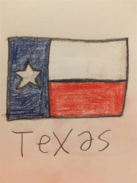 Drawing of the Texas Flag by paulhobby19 on DeviantArt