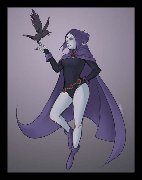 Raven - Teen Titans FanArt by Faorie on DeviantArt