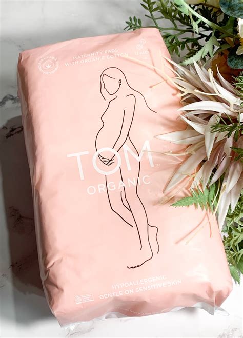 TOM Organic - Organic Cotton Maternity Pads (12 pack) | Queen Bee