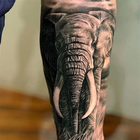 40 Powerful Elephant Tattoo Ideas & Meaning | Realistic elephant tattoo, Elephant tattoos ...