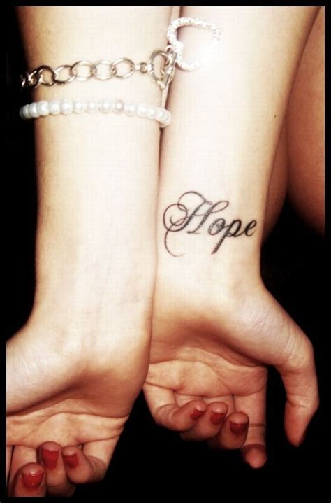 Hope Tattoo Pictures at Checkoutmyink.com | Hope tattoo, Name tattoos on wrist, Wrist tattoos