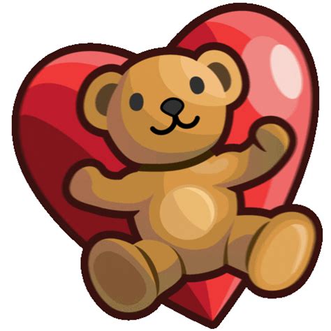 Teddy Bear Hug Sticker by The Sims for iOS & Android | GIPHY