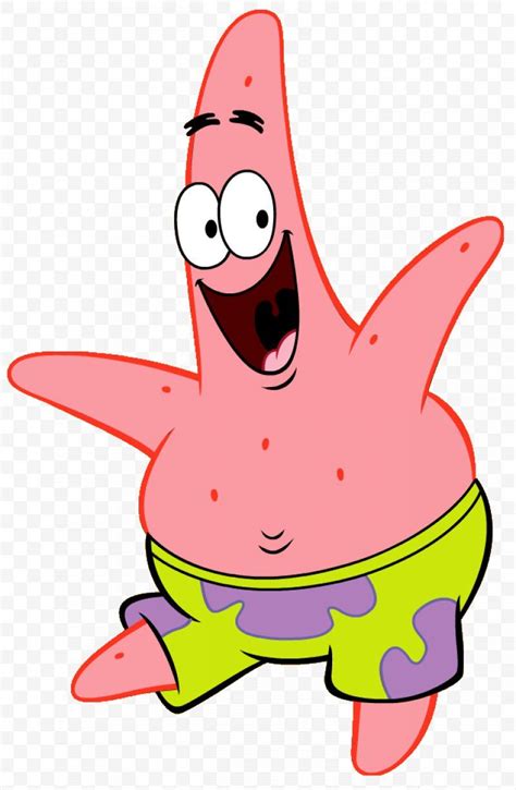 Spongebob - Patrick Star Clip Art PNG - patrick star, animation, area ...