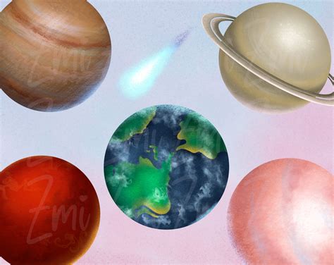 Planets Clipart Space Clipart Solar System Clipart Ga - vrogue.co