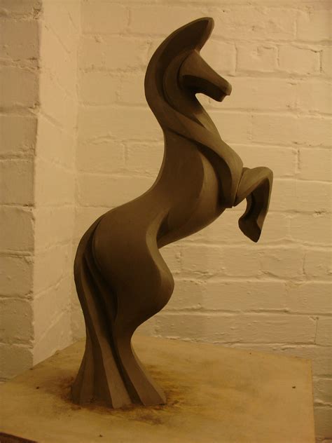 Abstract Horse Sculpture by goodspeed99 on DeviantArt