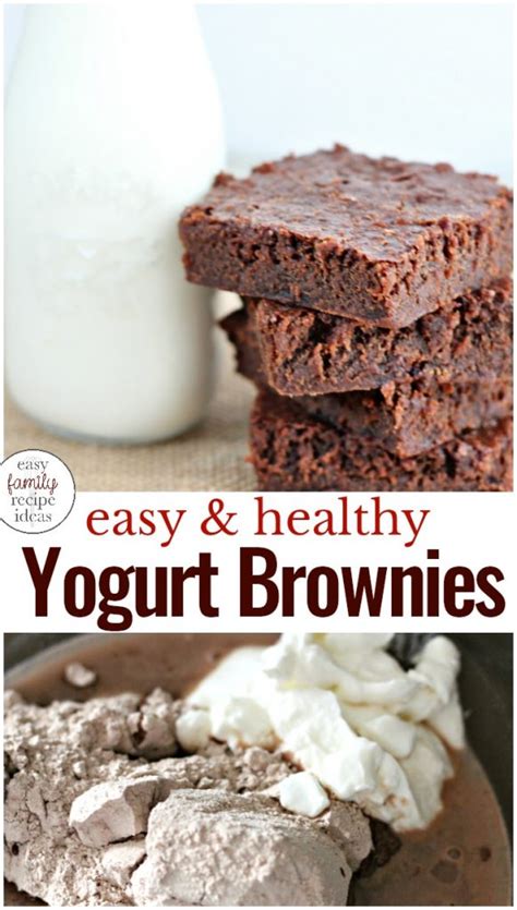 Yogurt Brownies - Easy Brownie Recipe