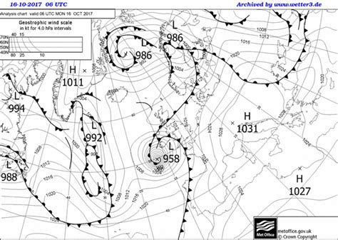 MetLink - Royal Meteorological Society UK Synoptic Charts: Pressure and Wind Skills Exercise