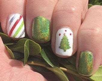 Ribbon Tree Stencils for Nails Christmas Nail Stickers Nail | Etsy | Vinyl nail stencils ...
