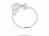 Apple Coloring Sheet Printable Free  Printables sketch template