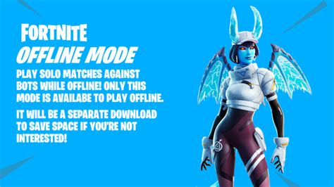 Fortnite Offline Mode! (Concept) : r/FortNiteBR