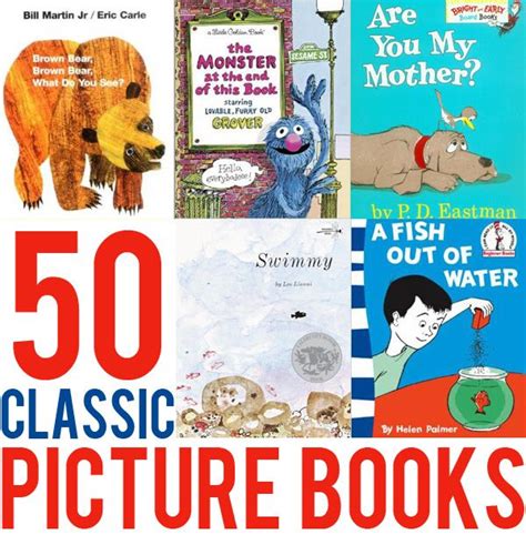 50 Great Picture Book Classics to read aloud with children of all ages Must Read Classics ...