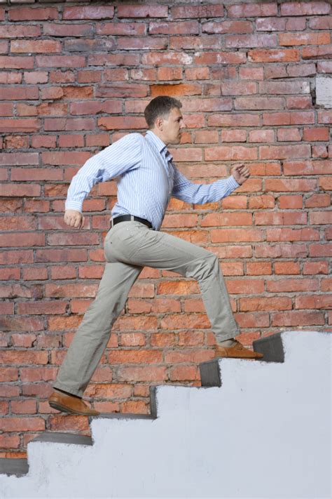 man walking up stairs - DrLorraine.net