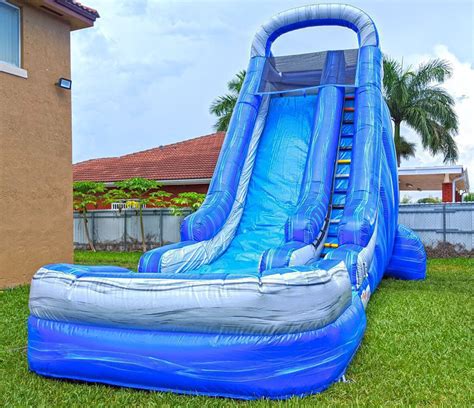 22ft Big Plunge Water Slide (S44) – Mom's Party Rental