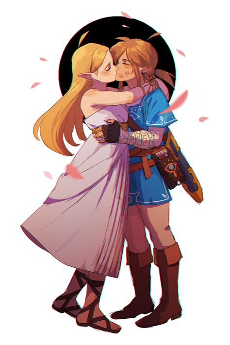 Zelink Love Kiss Zelda Link