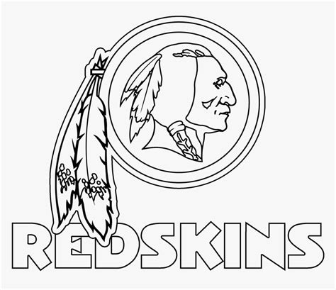 Washington Redskins Logo Drawing, HD Png Download - kindpng