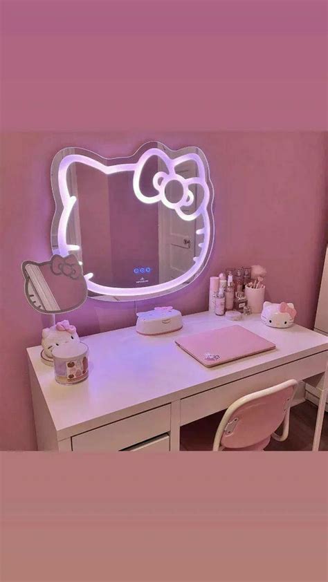 Pin by Airah on Sanrio! ^-^ | Hello kitty room decor, Hello kitty rooms, Pink bedroom