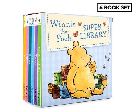 Winnie The Pooh Super Library Box 6-Hardcover Book Collection | Catch.co.nz