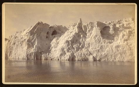 FACE OF MUIR GLACIER, FROM STEAMER. No. 5034. Albumen print | Alaska ...