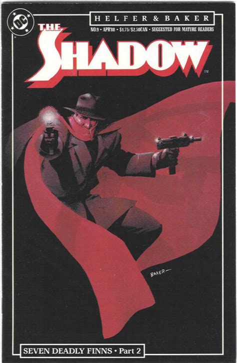 The Shadow Comic Cover Gallery: DC Comics 1987 to 1992