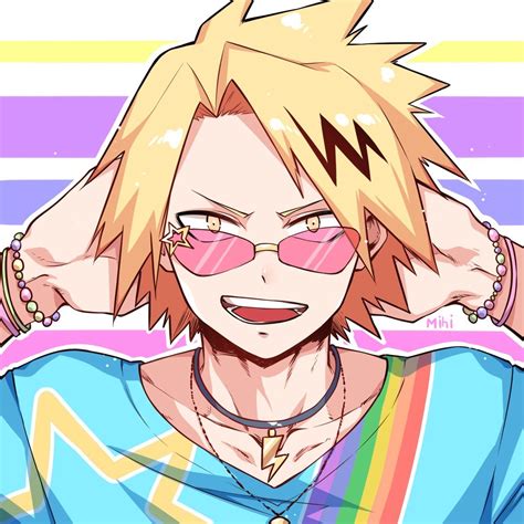 Kaminari Denki Fanart Cute - bmp-doppelganger