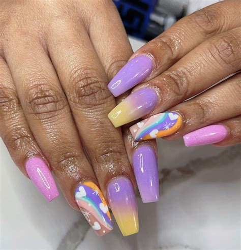 Pastel Rainbow Nails: 30 Dreamy Designs You Need To Try - Nail Designs ...