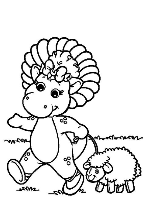 Baby Bop Coloring Pages at GetColorings.com | Free printable colorings ...