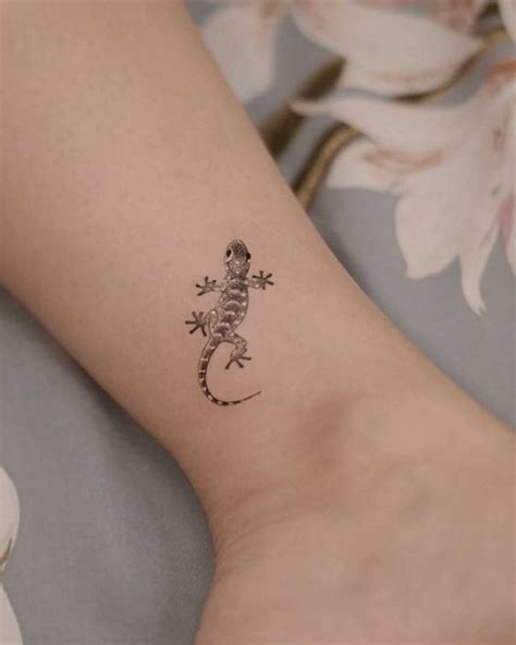 Gecko Tattoo For Men