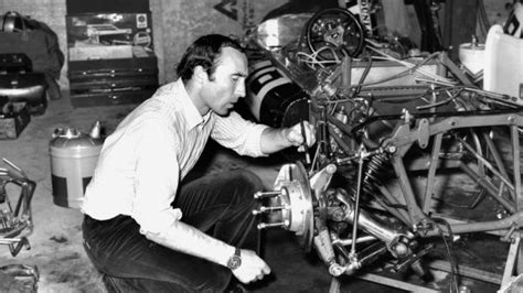 A photo of a young Frank Williams, the greatest team principal ever. : formula1