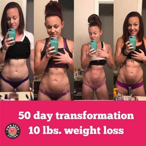 How to lose 10 lbs. body fat - Staci M's Transformation - Own Your Eating with Jason & Roz