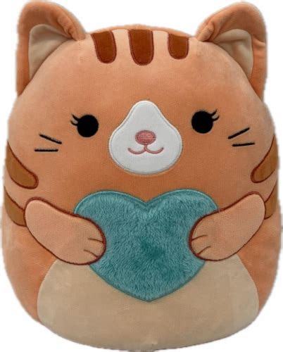 Squishmallows 12" Valentine's Day Cat Plush Toy, 12 in - King Soopers