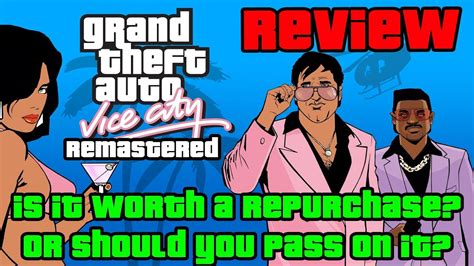 GTA Vice City PS4 REMASTERED Review - YouTube